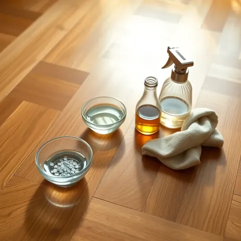 Czym myć parkiet żeby się błyszczał