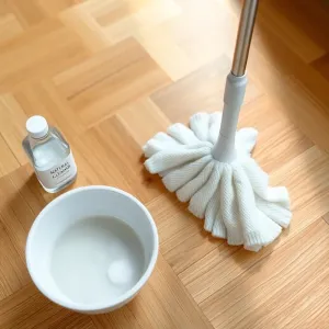 czym wyczyścić parkiet nielakierowany