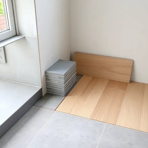 Ile zostawić na płytki parkiet i panele przy wylewkach