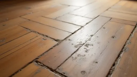 Jak naprawić wytarty parkiet