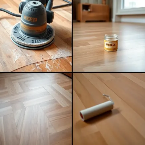 Jak odnowić parkiet domowym sposobem