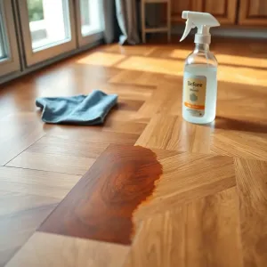 Jak usunąć plamy z parkietu