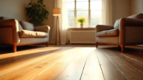 Salon z parkietem inspiracje