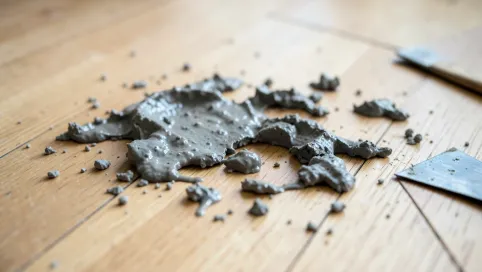 usuwanie kleju po parkiecie