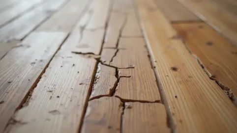 W jaki sposób zlikwidować duże szczeliny w parkiecie