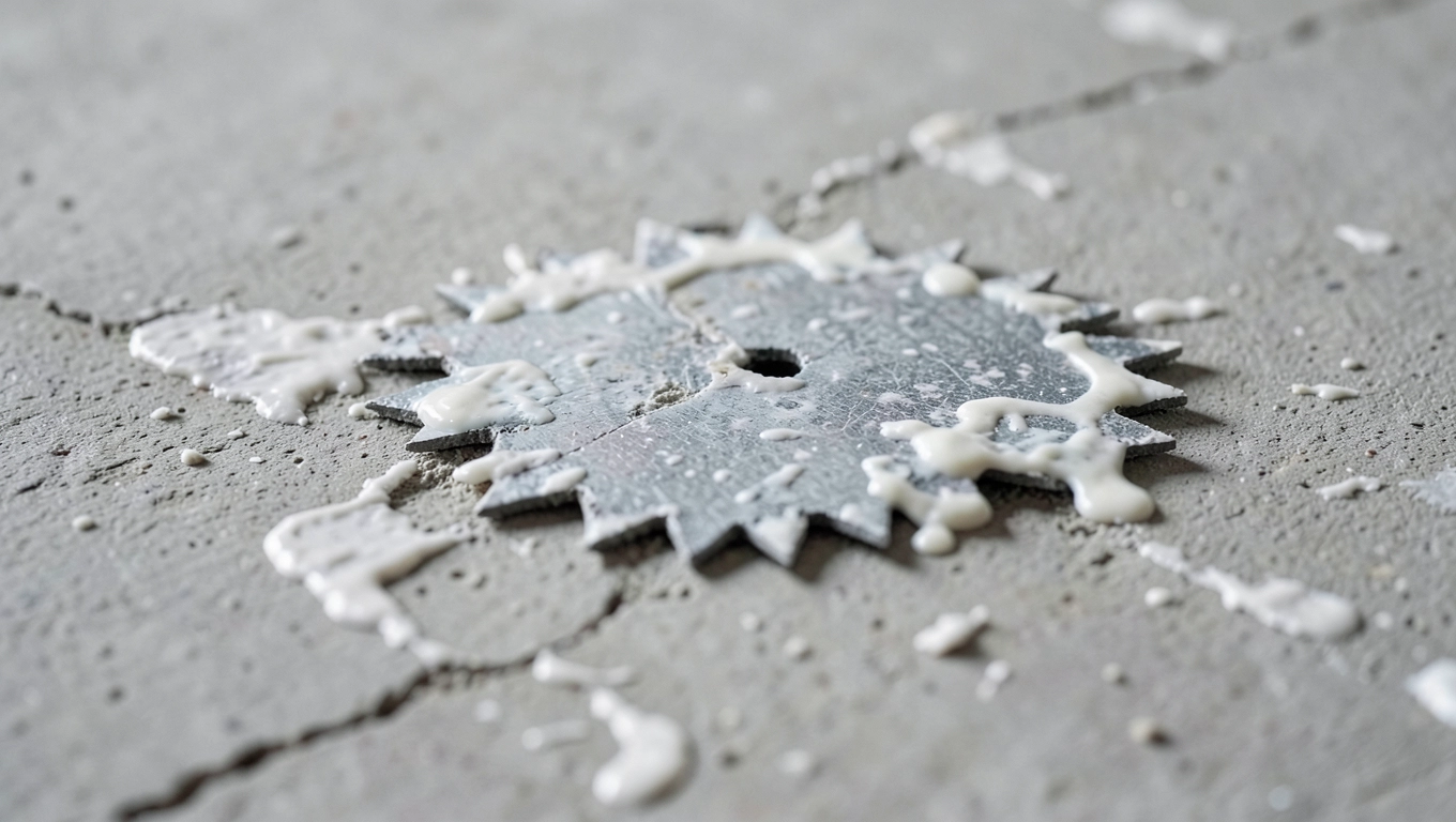 Tarcza do usuwania kleju po parkiecie